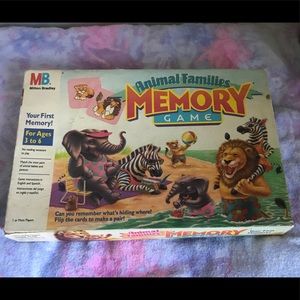 Vintage memory game